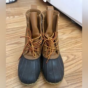 8 in. Bean Boots- Womens size 8